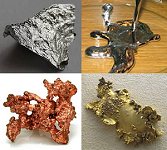 18 : Métaux, métalloïdes et non-métaux représentatifs